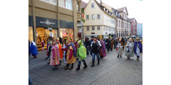 Aussendung der Sternsinger im Hohen Dom zu Fulda (Foto: Karl-Franz Thiede)